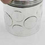 Georgian Sterling Silver Early Coin Set Money Box 1826 Antique London