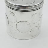 Georgian Sterling Silver Early Coin Set Money Box 1826 Antique London