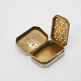 George III Sterling Silver Vinaigrette Antique 1808 Birmingham Samuel Pemberton