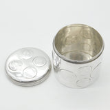 Georgian Sterling Silver Early Coin Set Money Box 1826 Antique London