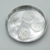 Georgian Sterling Silver Early Coin Set Money Box 1826 Antique London