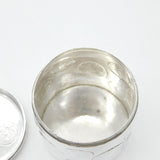 Georgian Sterling Silver Early Coin Set Money Box 1826 Antique London