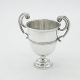 Sterling Silver Two-Handled Trophy Cup Antique 1928 Birmingham Art Deco