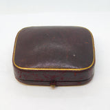 Victorian Boxed 9ct Gold Etruscan Style Mourning Brooch Antique c1860