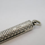Victorian Sterling Silver Chateliane Propelling Pencil Antique 1894 Birmingham