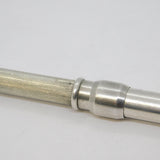 Sampson Mordan Victorian Sterling Silver Propelling Pencil Antique c1890