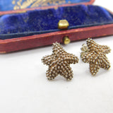 Tiffany & Co. Sterling Silver Starfish Stud Earrings Vintage