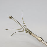 Sterling Silver Propelling Cocktail Swizzle Stick Antique c1930 Art Deco