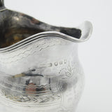 Georgian Sterling Silver Cream Jug 1802 London John Mewburn Antique