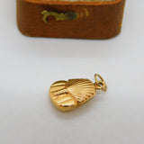 Egyptian 9ct Yellow Gold Pharaoh Tutankhamun Charm Pendant Vintage c1970