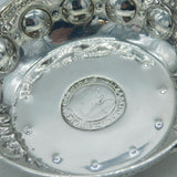 Art Deco Sterling Silver Queen Elizabeth I 1572 Shilling Coin Wine Taster