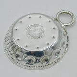 Art Deco Sterling Silver Queen Elizabeth I 1572 Shilling Coin Wine Taster