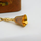 9ct Yellow Gold Ringing Bell Charm or Pendant Vintage 1968 Birmingham
