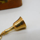 9ct Yellow Gold Ringing Bell Charm or Pendant Vintage 1968 Birmingham