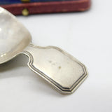 Georgian Sterling Silver Minimal Caddy Spoon 1801 London Edward Mayfield