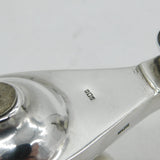 20th Century Egyptian .900 Silver Bird Handle Table Lighter Antique c1920 Deco