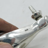 20th Century Egyptian .900 Silver Bird Handle Table Lighter Antique c1920 Deco