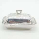 Edwardian Sterling Silver Novelty Small Tureen Salt Cellar Antique 1903 Sheffield