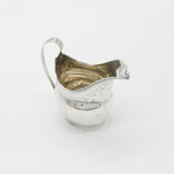 Georgian Sterling Silver Floral Pattern Cream Jug 1800 London Antique