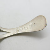 Georgian Sterling Silver Floral Tea Caddy Spoon 1809 Birmingham Antique