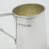 Sterling Silver Minimal Tankard Form Whisky Cup 2001 Sheffield Vintage