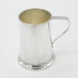 Sterling Silver Minimal Tankard Form Whisky Cup 2001 Sheffield Vintage