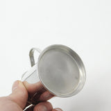 Sterling Silver Minimal Tankard Form Whisky Cup 2001 Sheffield Vintage