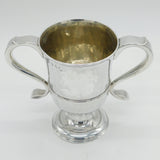 Newcastle George III Sterling Silver Two-Handled Loving Cup Antique 1779