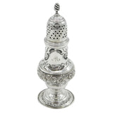 George III Sterling Silver Floral Muffineer Caster Antique 1772 London