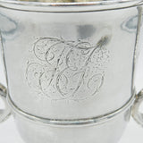 Newcastle George III Sterling Silver Two-Handled Loving Cup Antique 1779