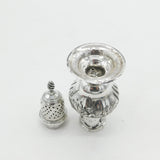 George III Sterling Silver Floral Muffineer Caster Antique 1772 London