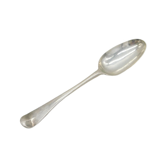 George II Sterling Silver Hanoverian Pattern Tablespoon Antique 1758 London