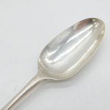 George II Sterling Silver Hanoverian Pattern Tablespoon Antique 1758 London