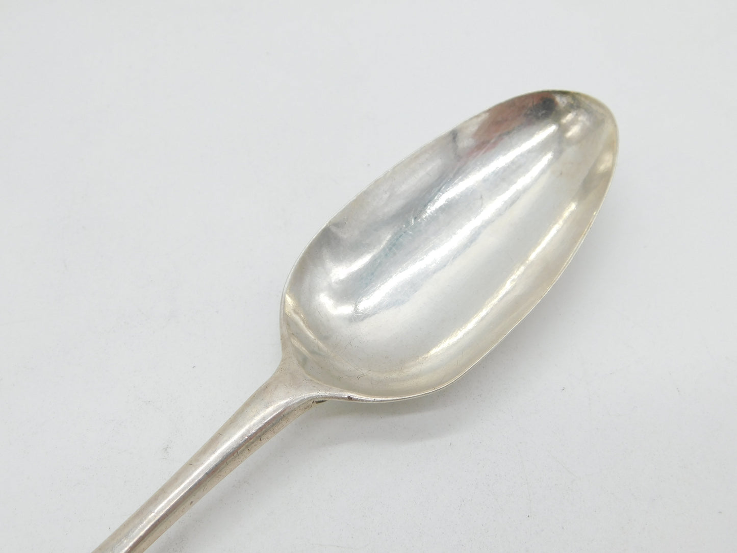 George II Sterling Silver Hanoverian Pattern Tablespoon Antique 1758 London