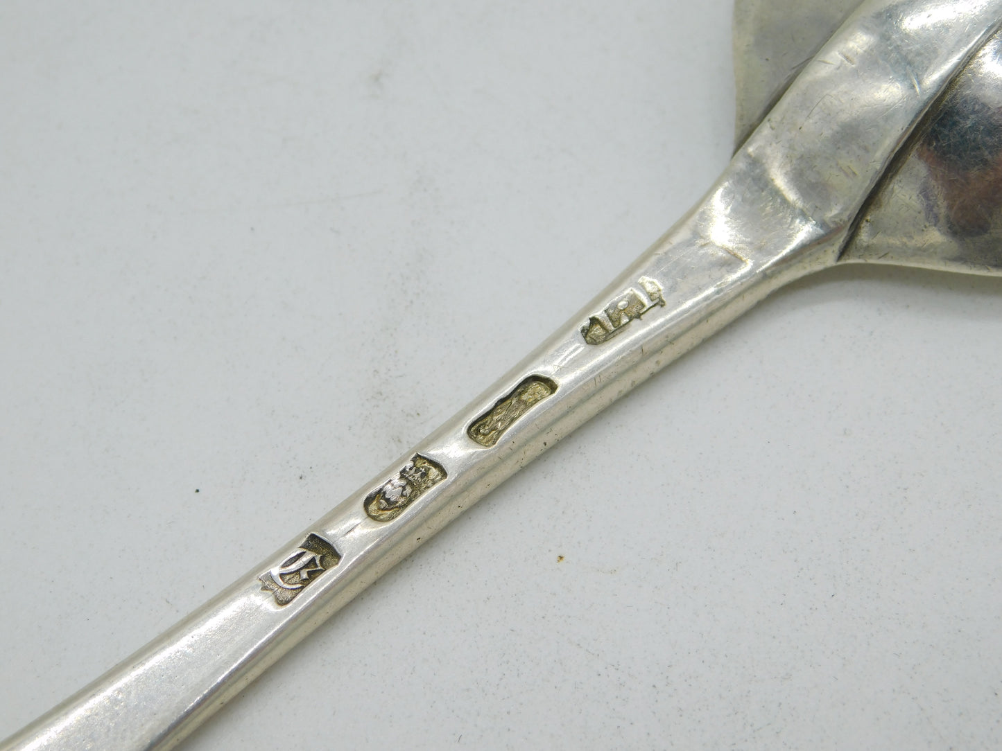 George II Sterling Silver Hanoverian Pattern Tablespoon Antique 1758 London