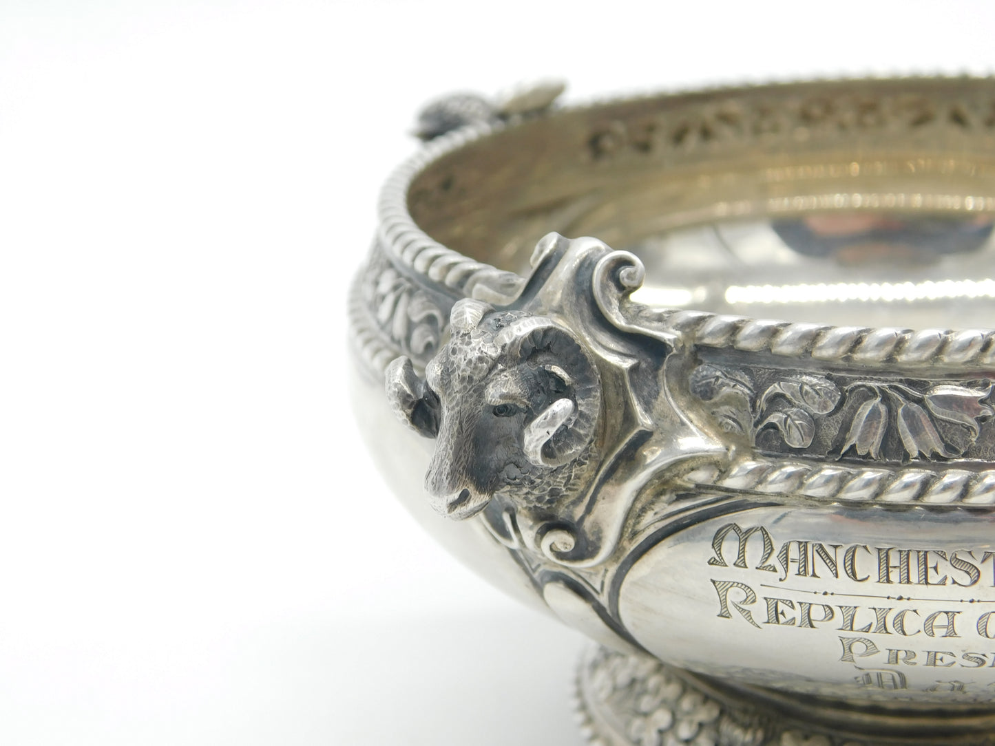 Sterling Silver 'Daily Mail Champion Pen of Sheep' Trophy Antique 1935 Sheffield