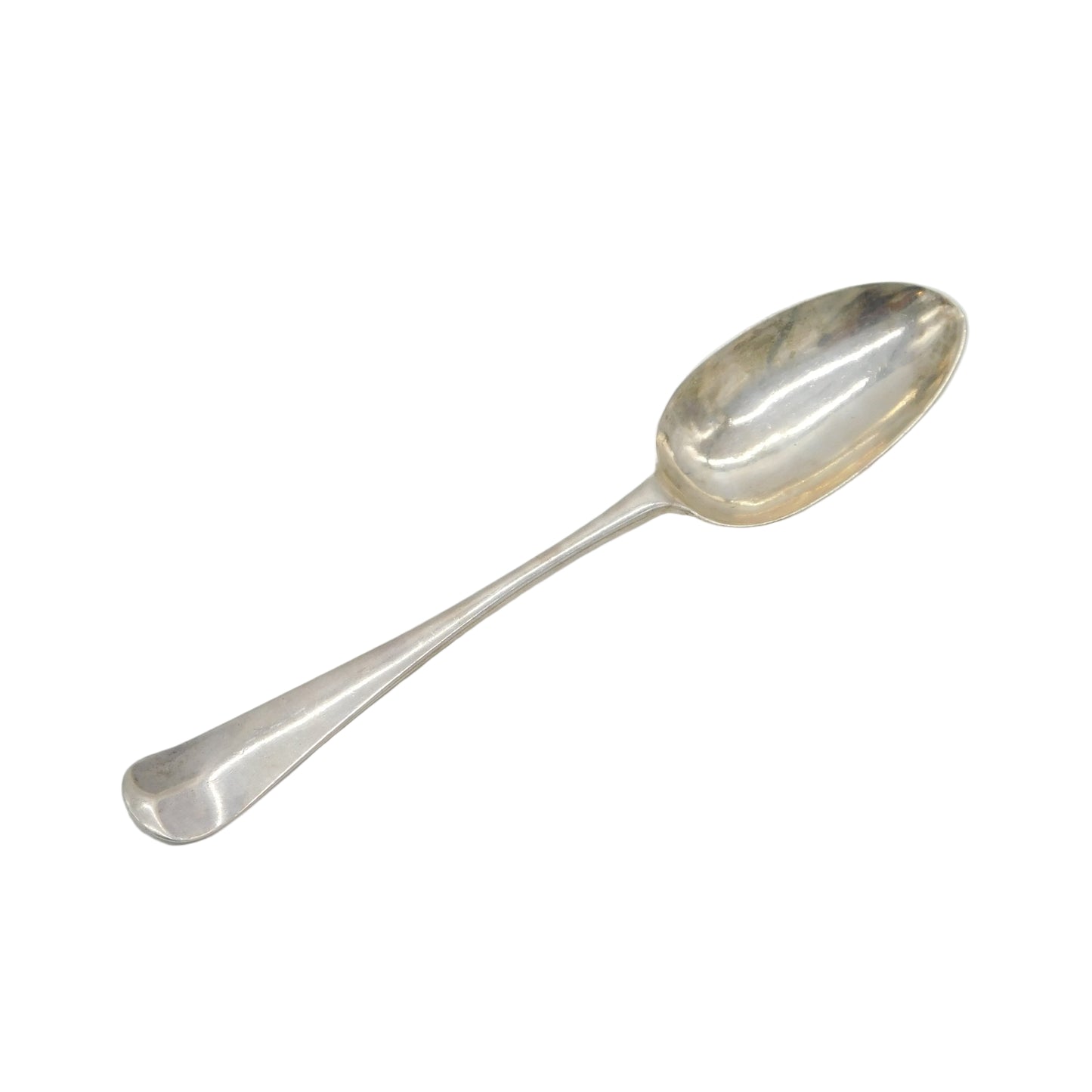 George II Sterling Silver Hanoverian Pattern Tablespoon Antique 1753 London