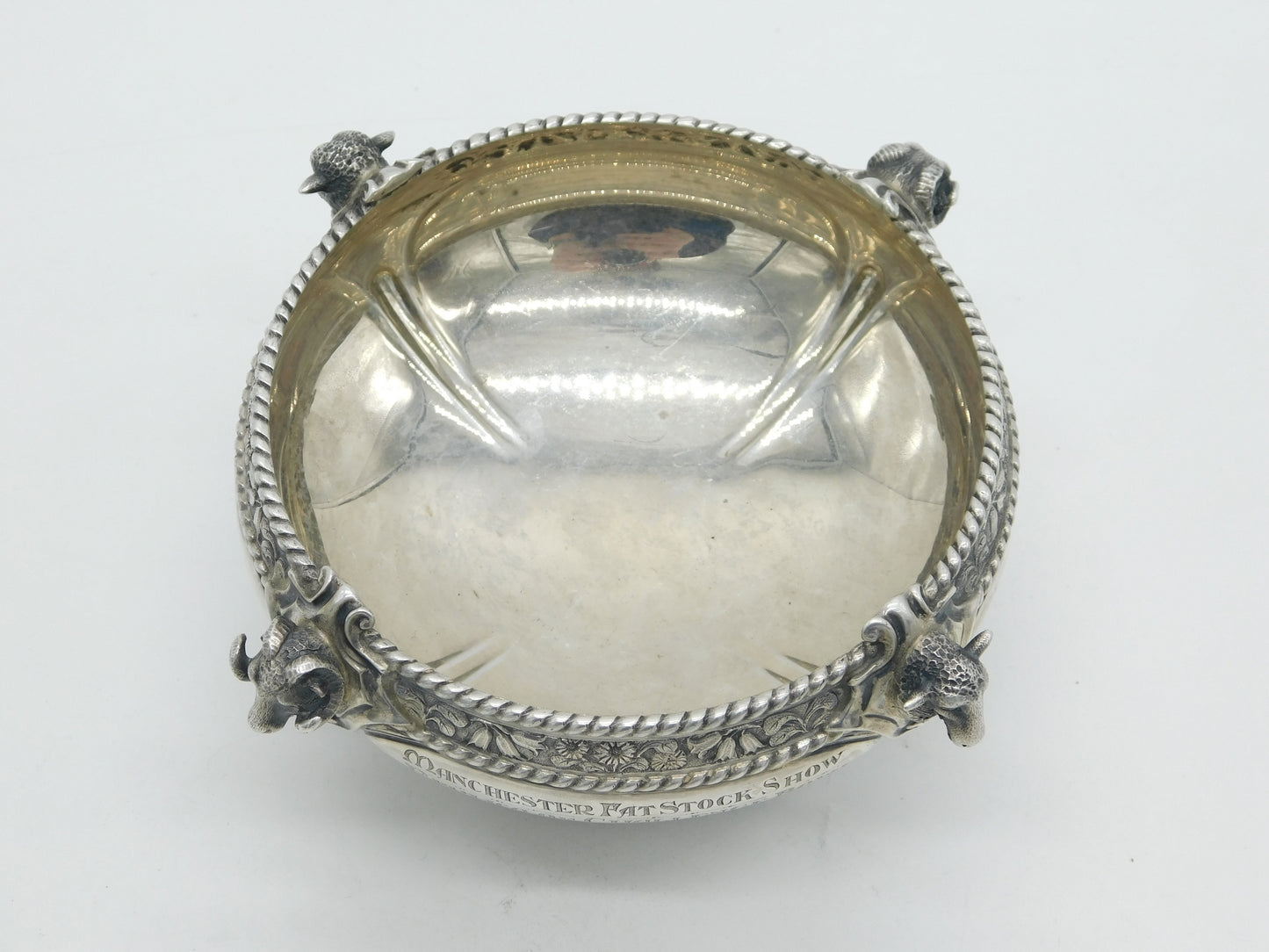 Sterling Silver 'Daily Mail Champion Pen of Sheep' Trophy Antique 1935 Sheffield