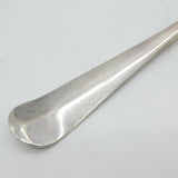 George II Sterling Silver Hanoverian Pattern Tablespoon Antique 1753 London