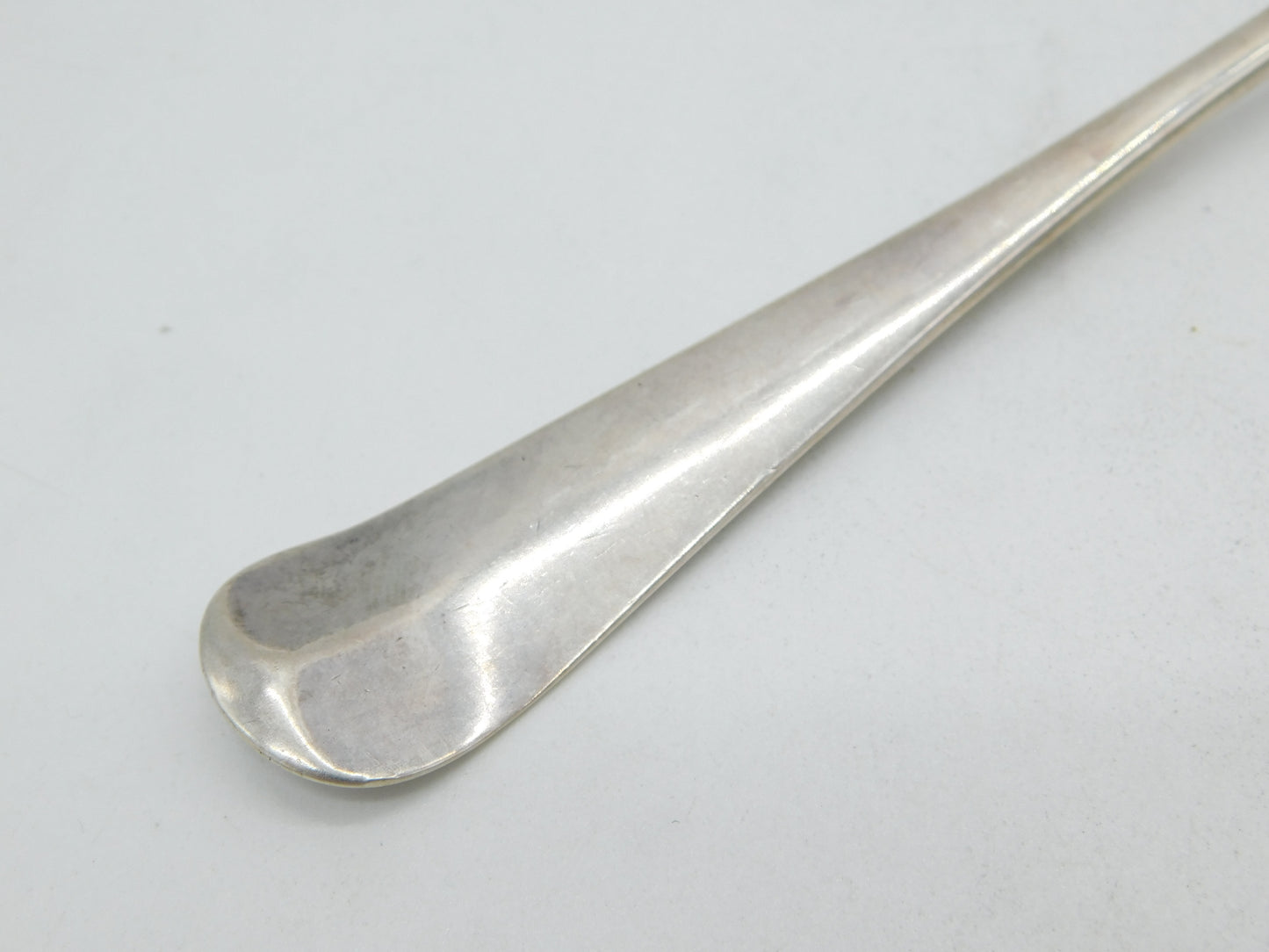 George II Sterling Silver Hanoverian Pattern Tablespoon Antique 1753 London