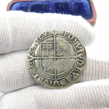 Queen Elizabeth I Hammered Silver Sixpence Coin 1566 Fine Condition Antique