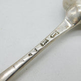 George II Sterling Silver Hanoverian Pattern Tablespoon Antique 1753 London