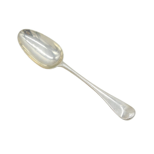 George II Sterling Silver Hanoverian Pattern Tablespoon Antique 1730 London