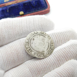 Queen Elizabeth I Hammered Silver Sixpence Coin 1566 Fine Condition Antique