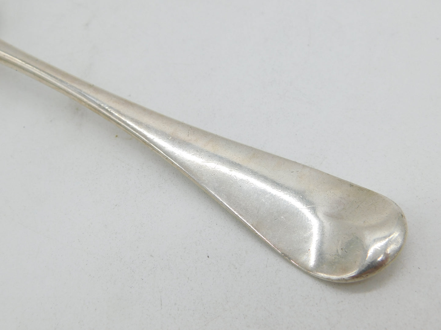 George II Sterling Silver Hanoverian Pattern Tablespoon Antique 1730 London