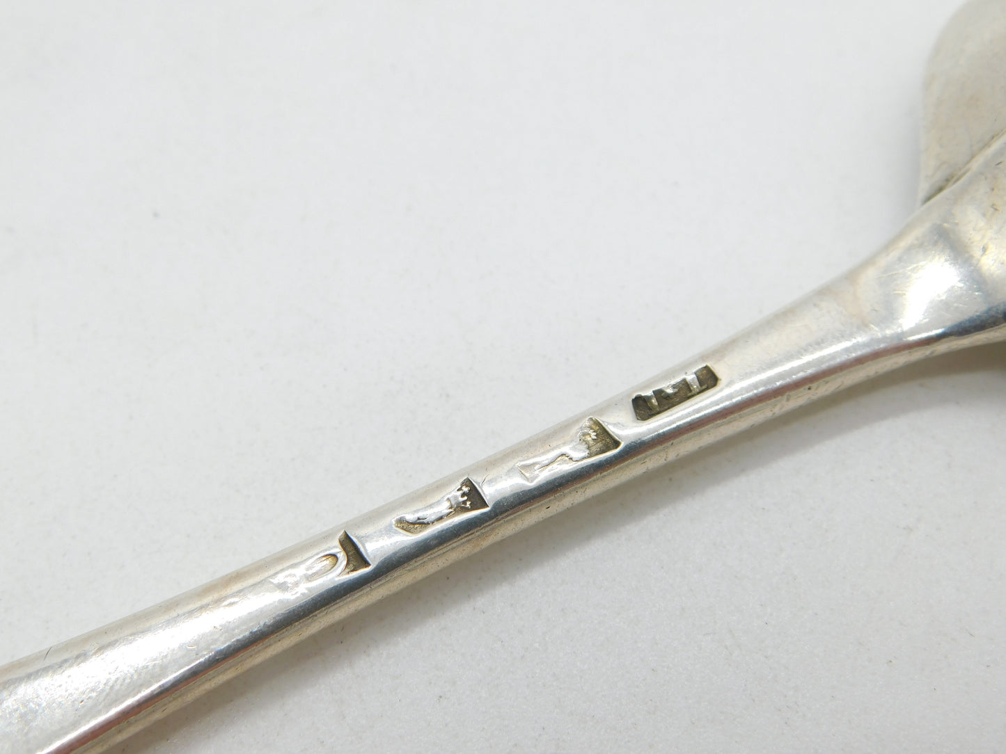 George II Sterling Silver Hanoverian Pattern Tablespoon Antique 1730 London