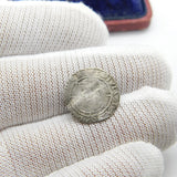 Queen Elizabeth I Early Hallmarked Half Groat Coin Worn Condition Antique