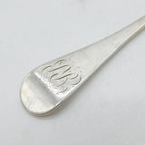 George II Sterling Silver Hanoverian Pattern Tablespoon Antique 1730 London
