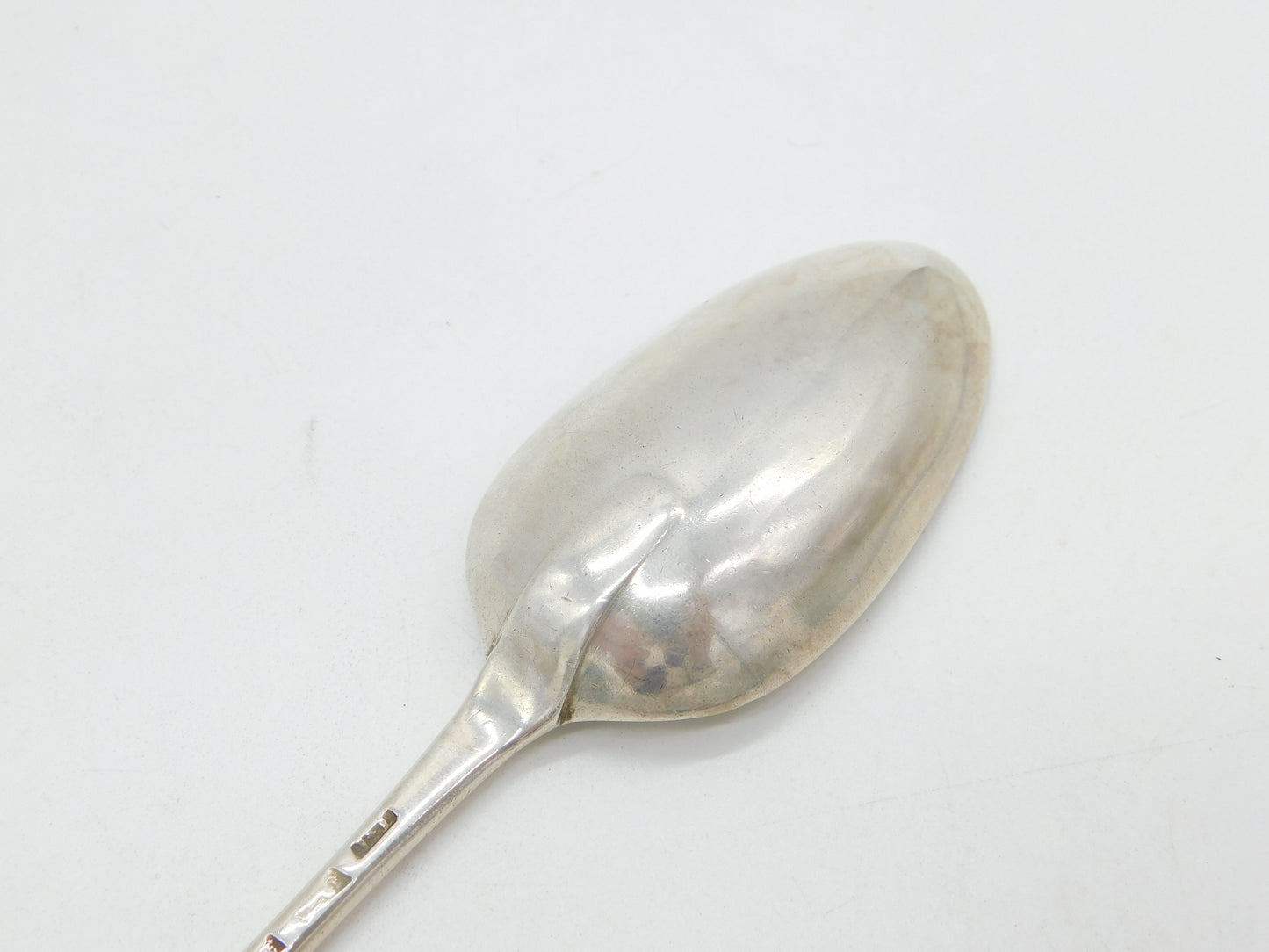 George II Sterling Silver Hanoverian Pattern Tablespoon Antique 1730 London