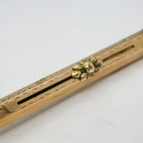 Victorian 9ct Gold Cased Combination Propelling Pencil & Pen Antique c1880s